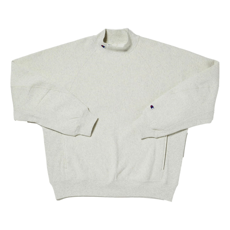 N.HOOLYWOOD N.HOOLYWOOD X CHAMPION SWEAT SHIRT-OATMEAL - Popcorn Store