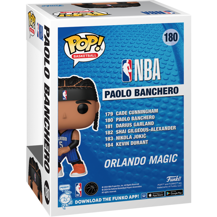 NBA Basketball - Paolo Banchero (Orlando Magic) Pop! Vinyl Figure