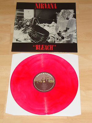 popsike.com - NIRVANA - BLEACH - RARE AUSTRALIAN WATERFRONT RED
