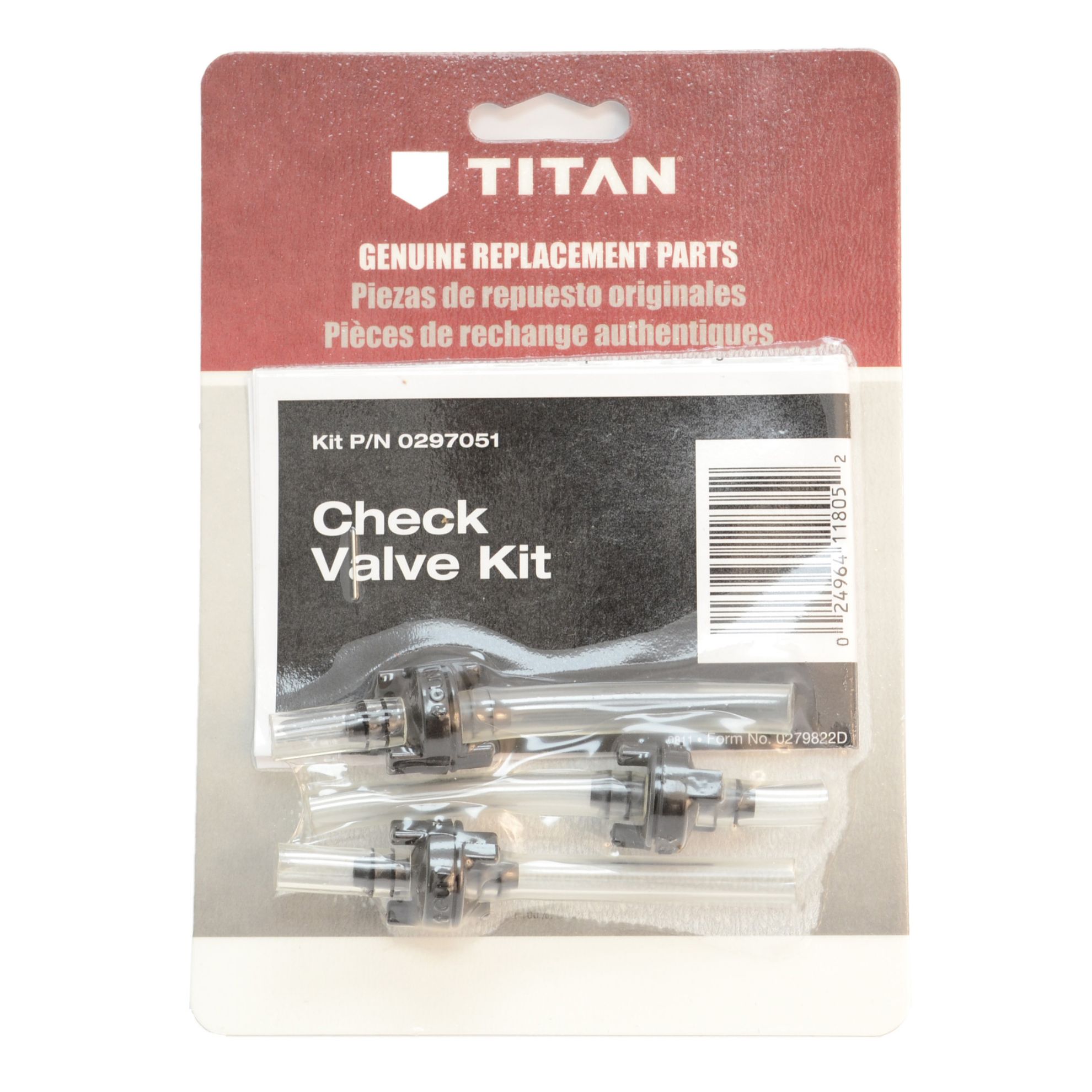 Titan 297051 CapSpray HVLP Check Valve Kit