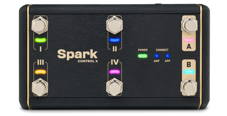 Spark Control X | 6-Switch Wireless Footswitch | Positive Grid