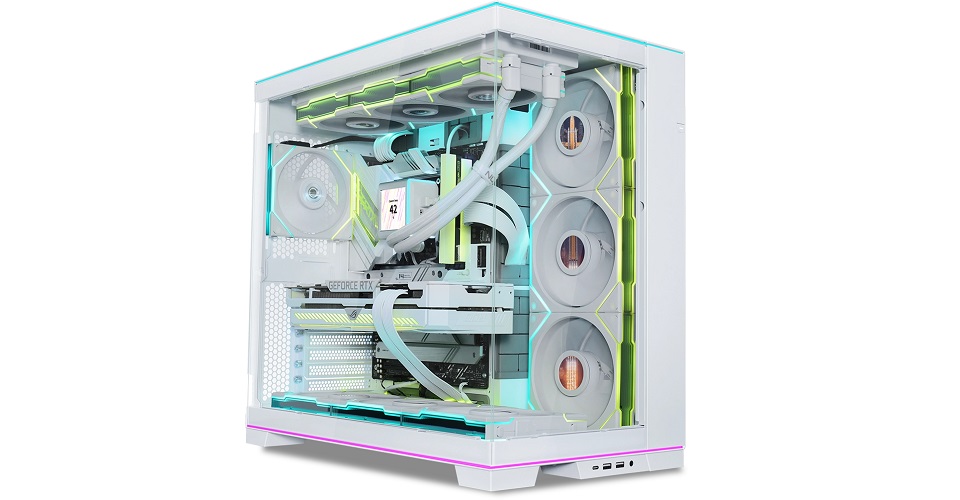 Buy Lian Li O11 Dynamic EVO RGB Case White [O11DERGBW] | PC Case
