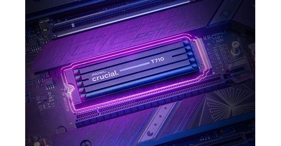 Buy Crucial T710 NVMe PCIe Gen5 SSD 2TB [CT2000T710SSD8] | PC Case