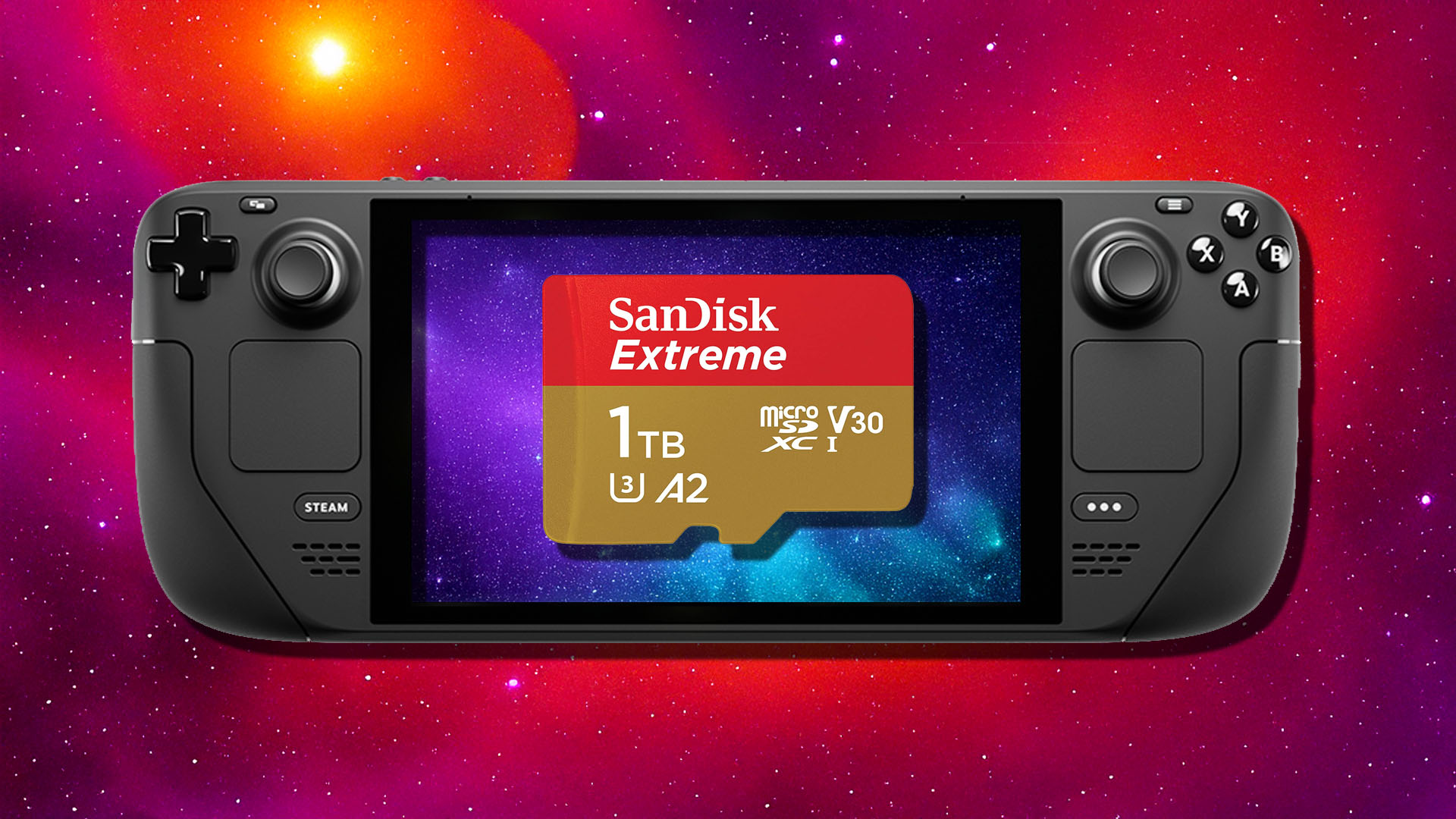 Upgrade your Steam Deck with this 1TB microSD card, now at its