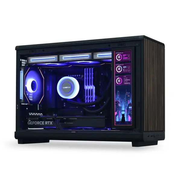 Lian Li 8.8 Inch Universal Screen US88v1 Black (G89-SM088X-IN)