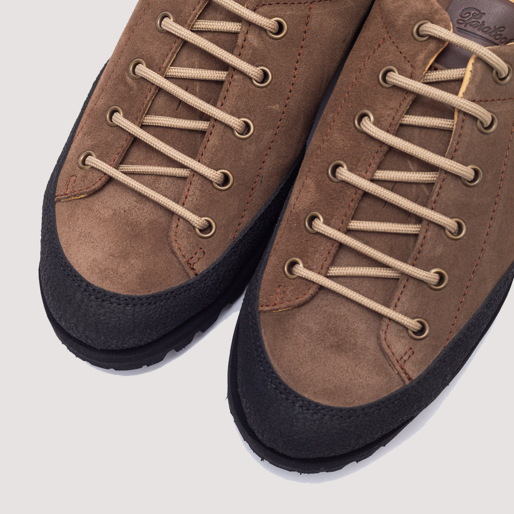 Montana - Velours Marron Jannu Noire | Paraboot | Peggs & son.