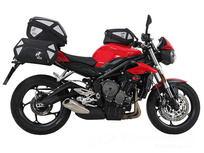 トライアンフ StreetTriple ストリートトリプル カスタム トップケース