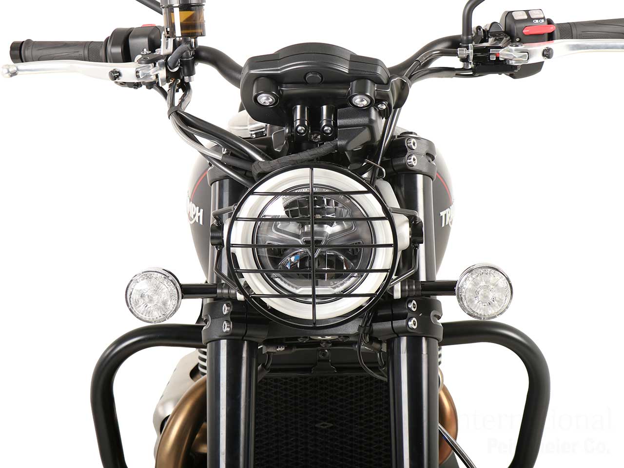 トライアンフ ボンネビル、スクランブラーなどにライトストーンガード