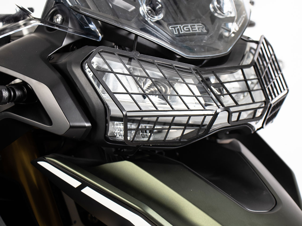 ヘッドライトガード / ヘッドライトグリル Triumph用 カスタム パーツ