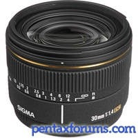 Sigma EX DC HSM 30mm F1.4 Lens Reviews - Sigma Lenses - Pentax
