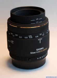 Sigma SIGMA MACRO 50mm F2.8 EX DG ニコン用 単焦点マクロレンズ フル