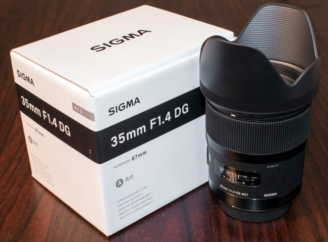 Sigma 35mm F1.4 DG HSM 