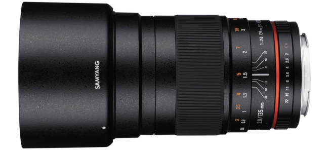 New Samyang 135mm F2.0 ED UMC - Third-Party Announcements
