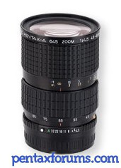 SMC Pentax-A 645 45-85mm F4.5 Reviews - 645 Zoom Lenses - Pentax