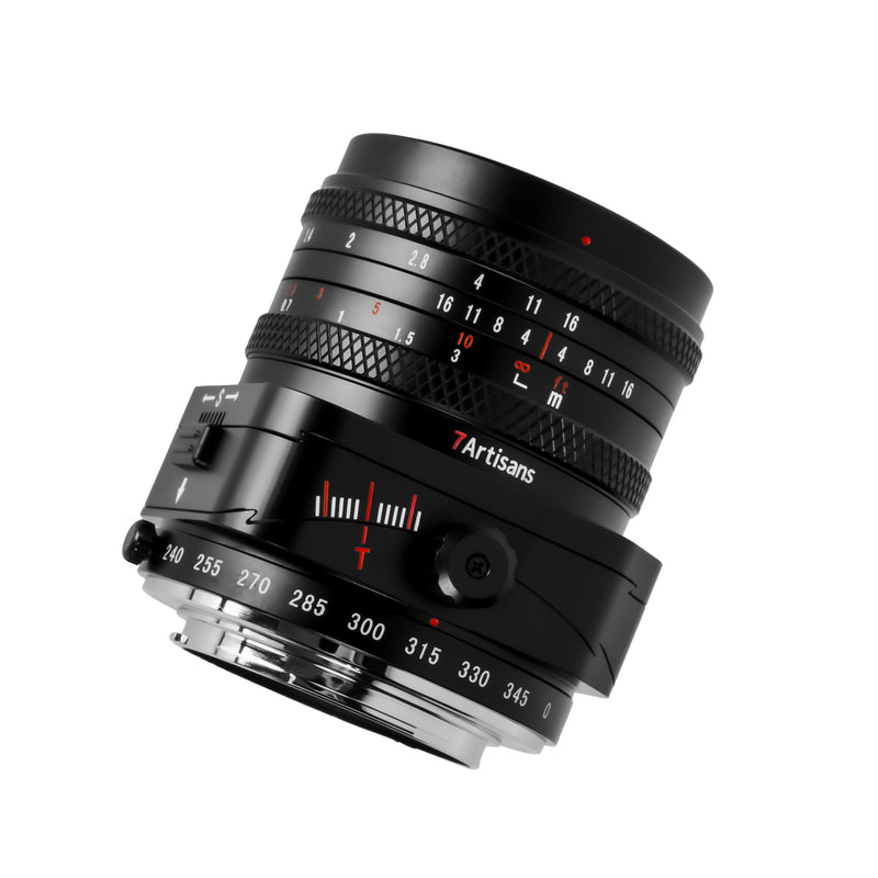 7Artisans 50mm F1.4 APS-C Tilt shift MF Lens for Fuji/Sony and M4