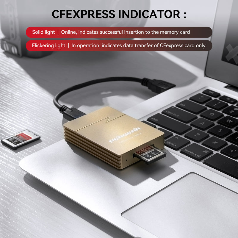 Pergear Standard 512GB VPG200 Verified CFexpress Type A Memory Card fo