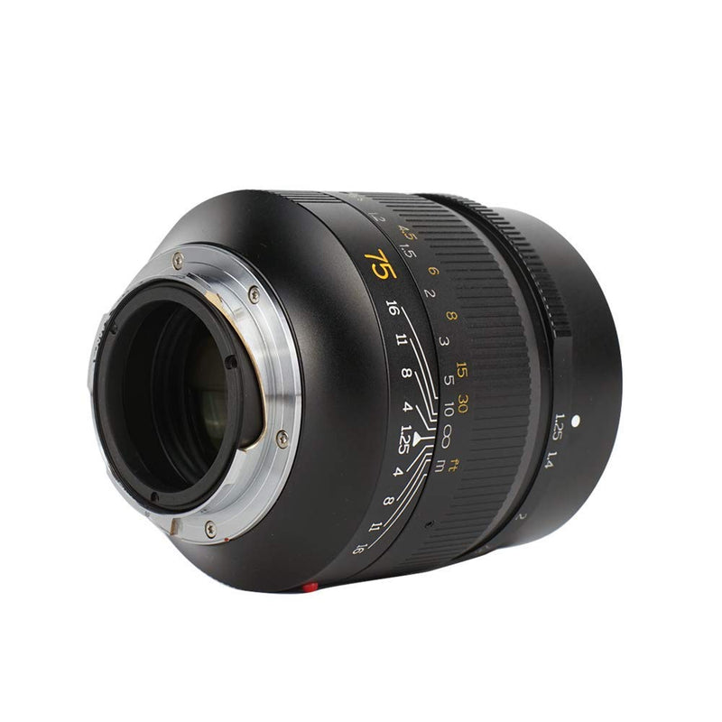 7artisans Photoelectric 75mm f/1.25 Lens Full Frame Manual Fixed