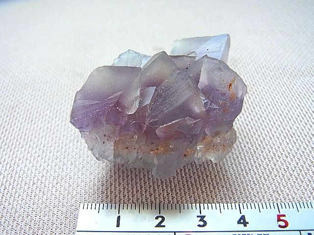 メキシコ産バイカラー（ブルー＆パープル）フローライト原石57.1g