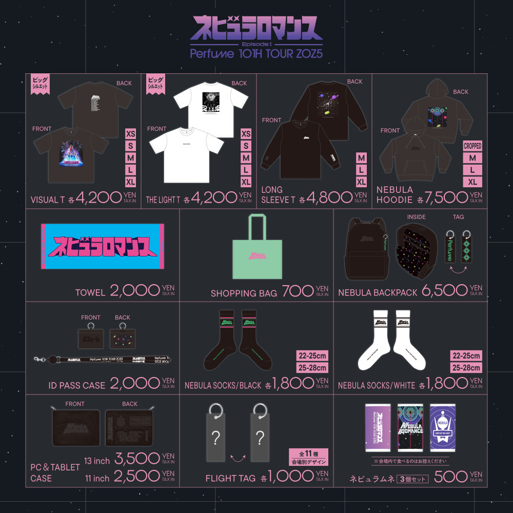 Perfume DVD グッズ いろいろ Perfume 10th Tour ZOZ5