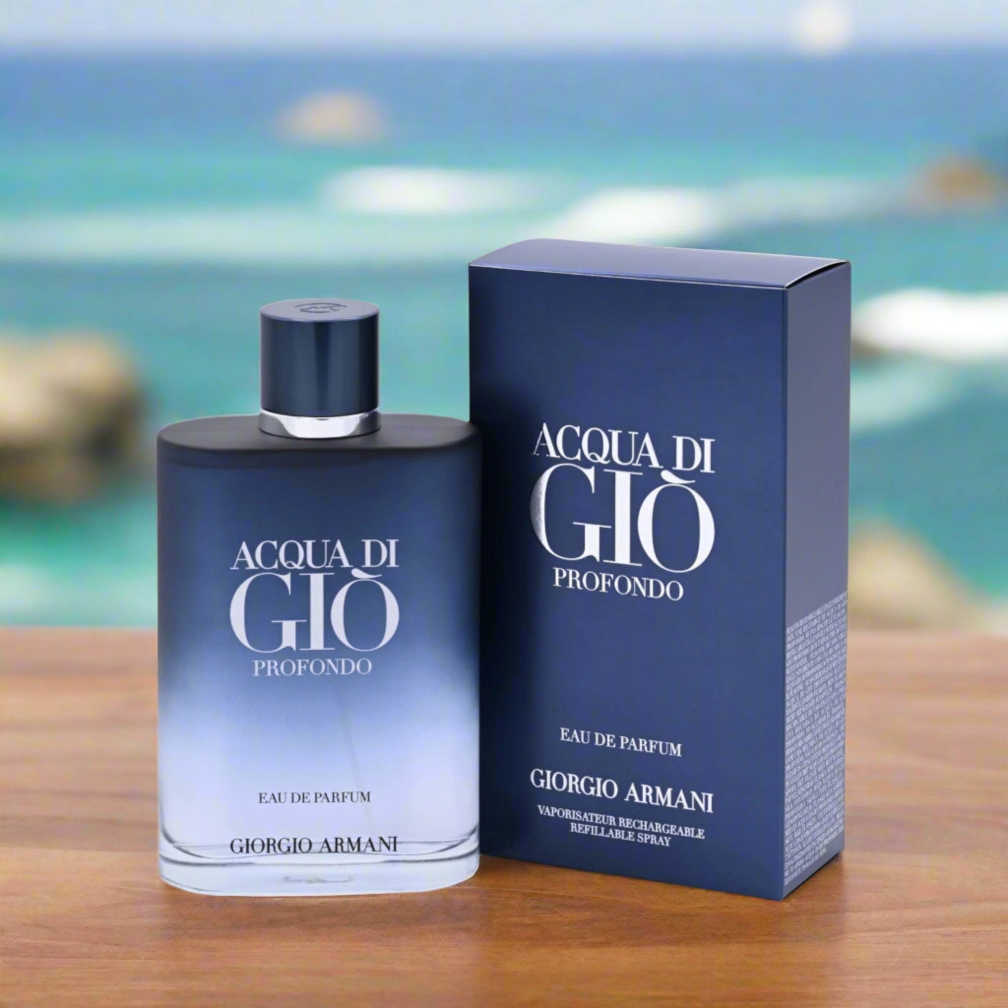 Acqua Di Gio Profondo by Giorgio Armani cologne for men EDP 6.7 oz New