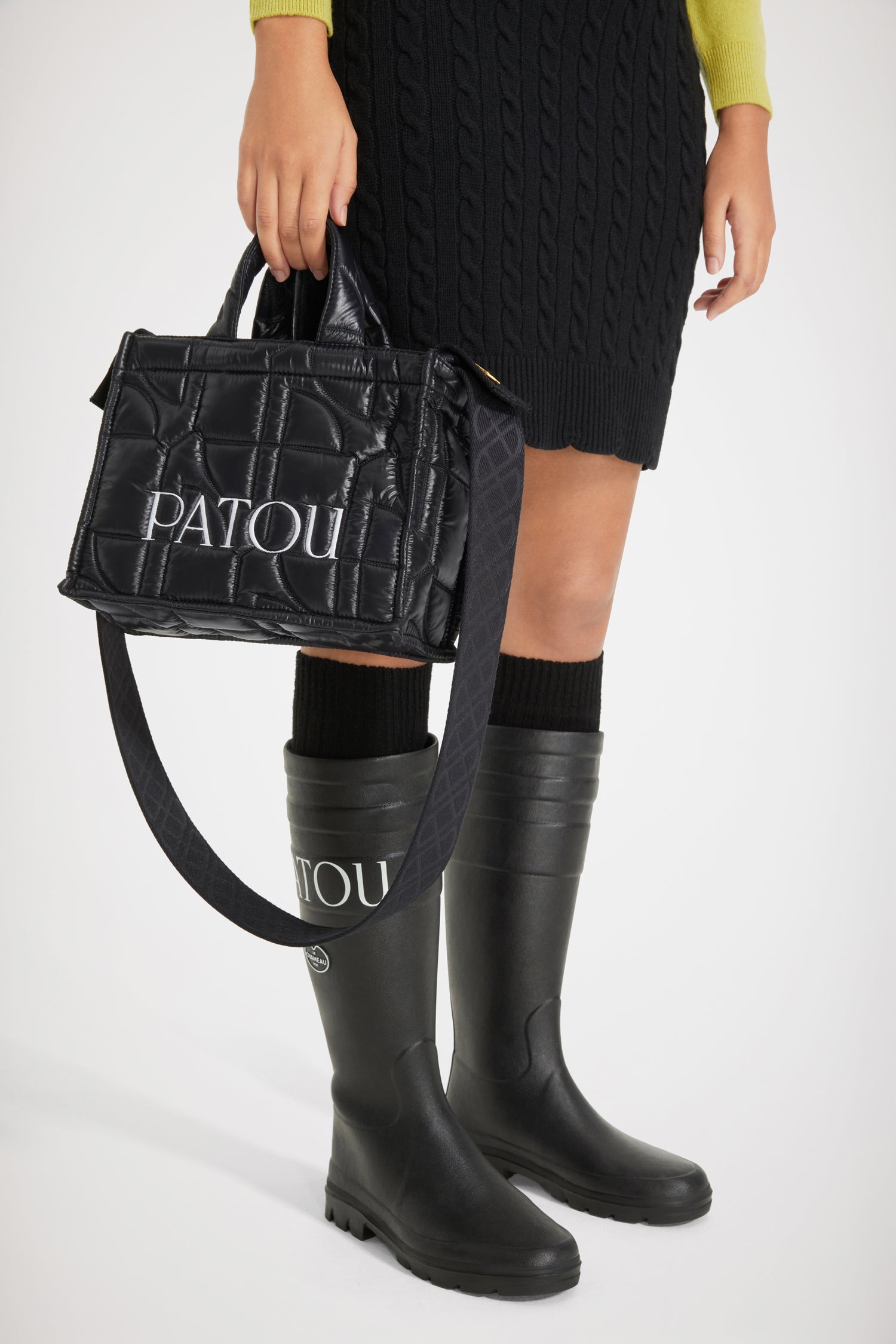 Patou | スモール パトゥ キルティングトート