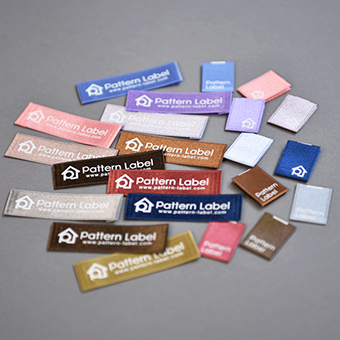 プリントカラータグセット - パターンレーベル