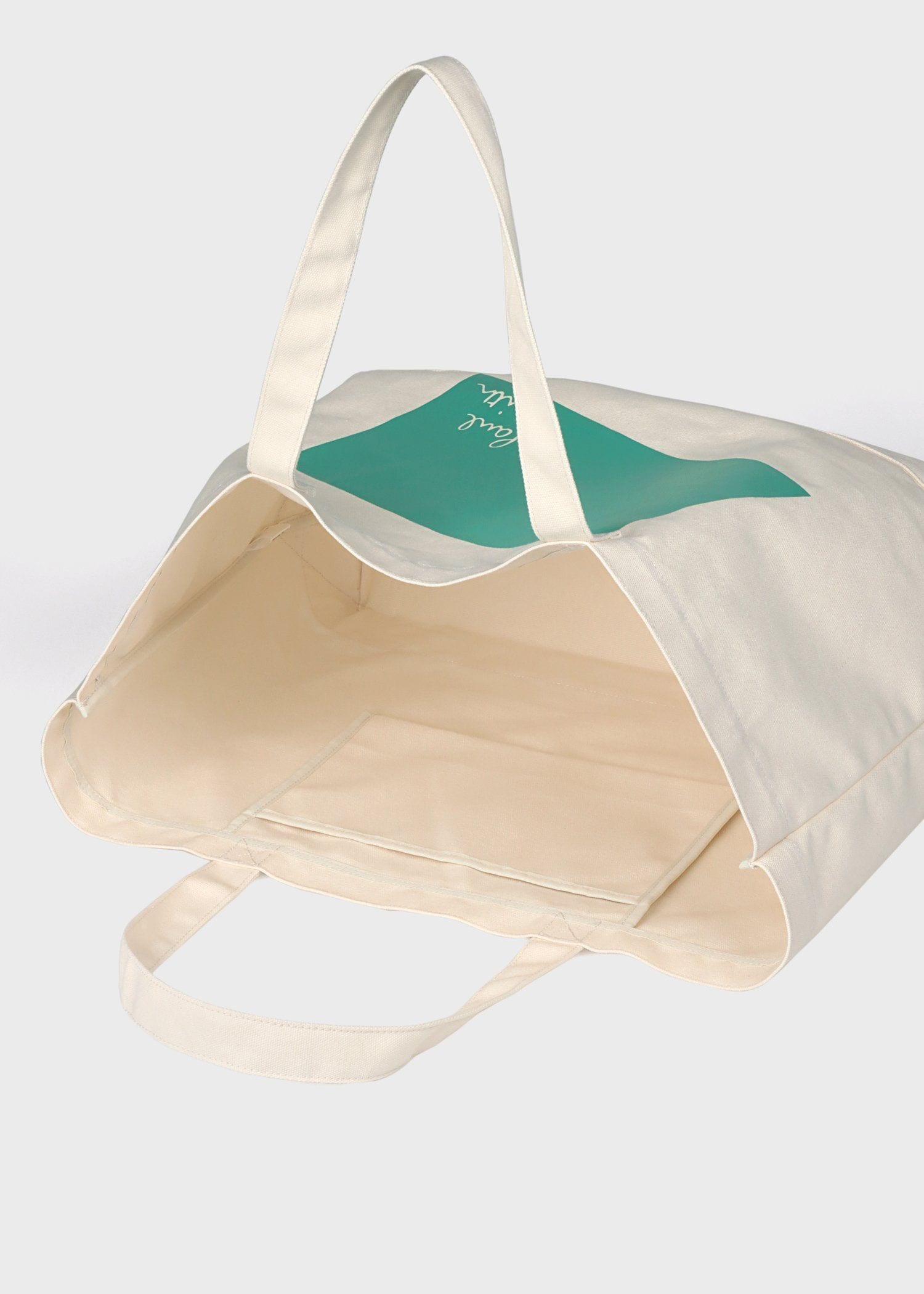 ジオメトリック グロサリー バッグ（ミントグリーン） ｜ポール・スミス