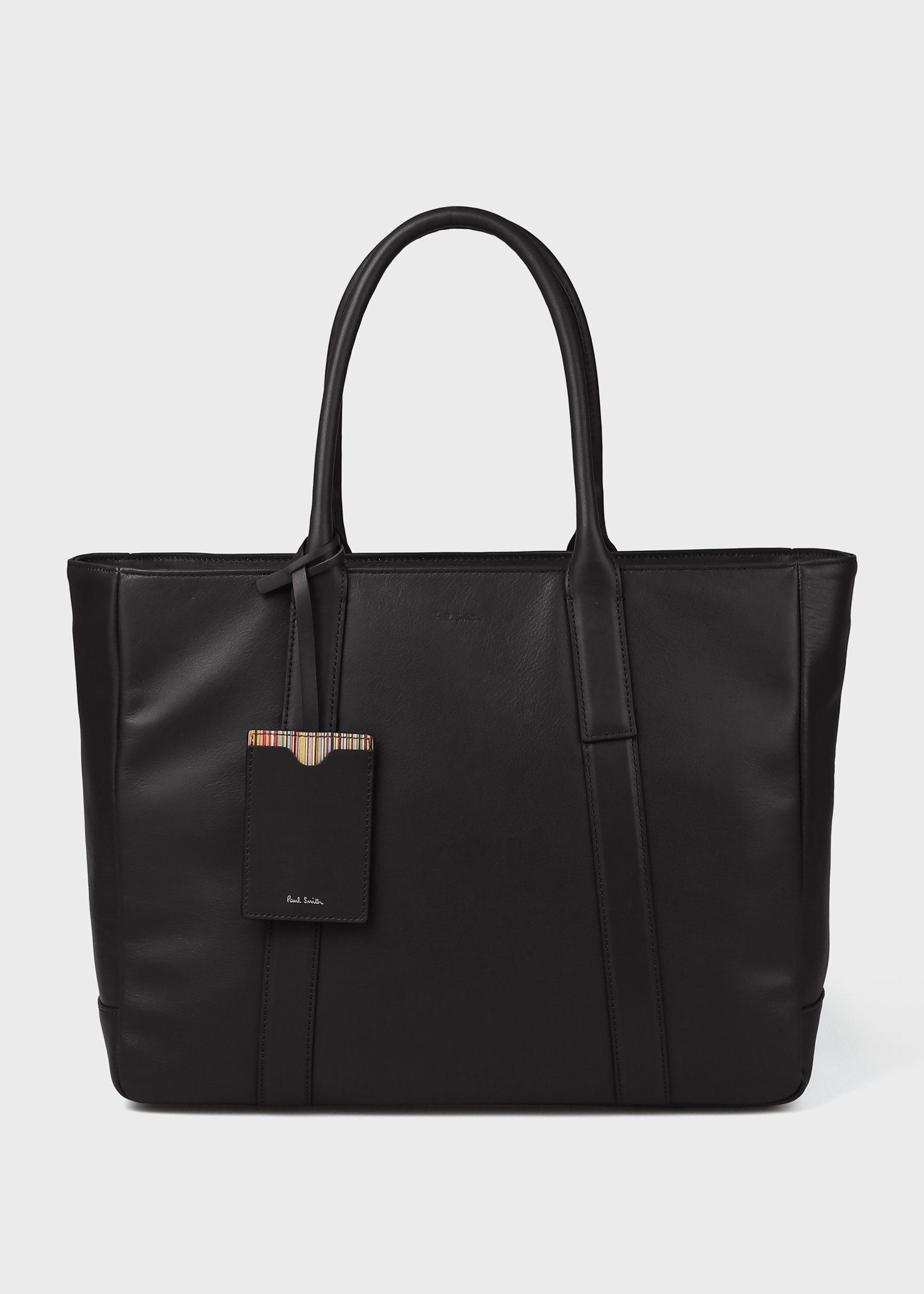 モダンビジネス トートバッグ（ダークブラウン） ｜ポール・スミス