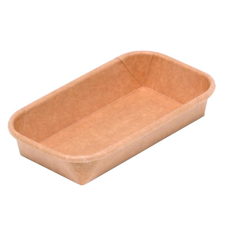 軽食容器 未晒フードトレー 浅型 16-11 シモジマ | テイクアウト容器の