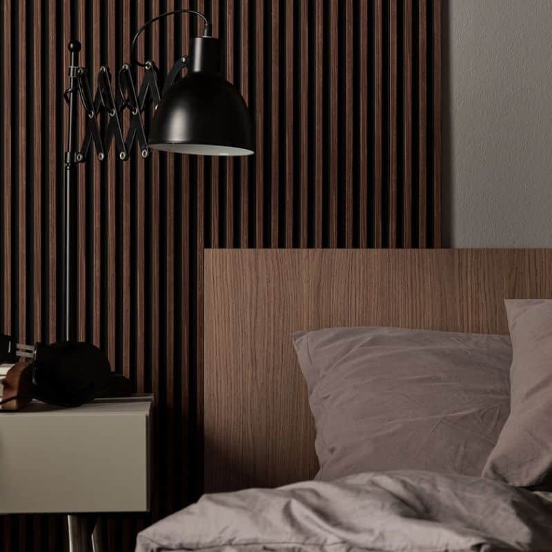 Buy Vox Linerio Mocca Slat Wood Panel | Panel Co – Panel Company