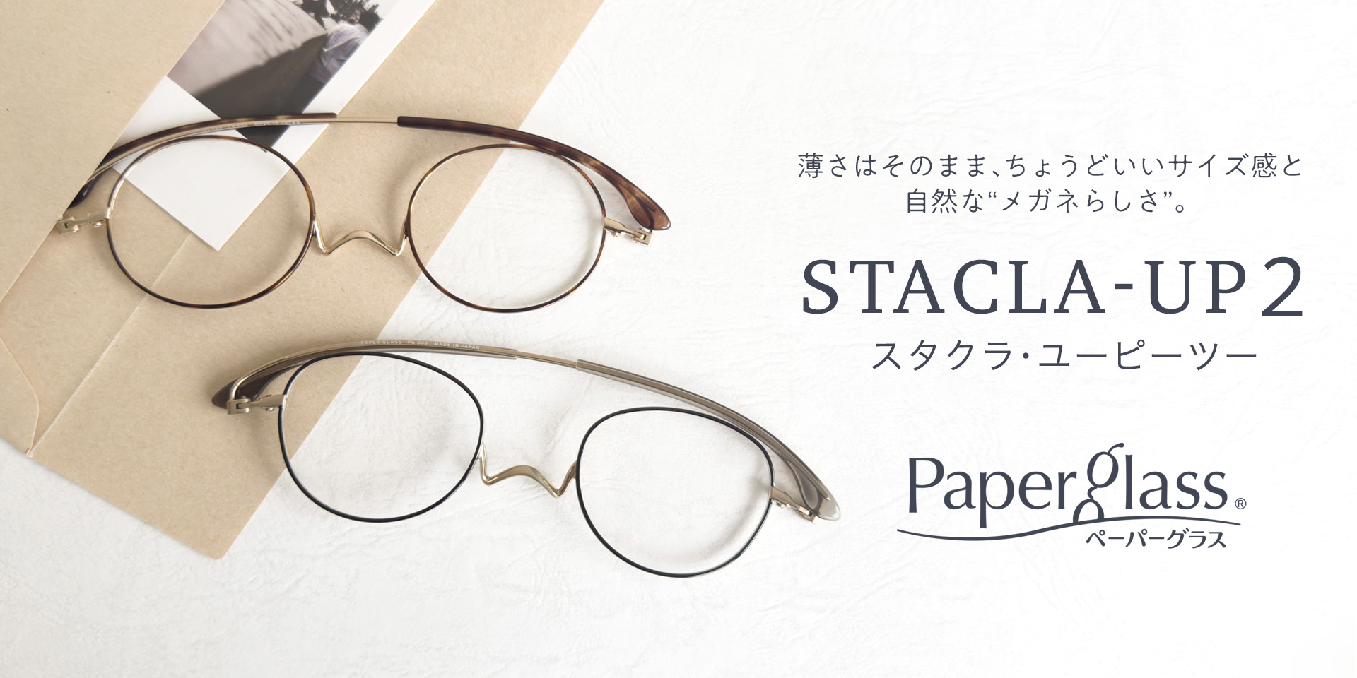 鯖江製 おしゃれな薄型 老眼鏡(リーディンググラス)｜[鯖江製] 薄型
