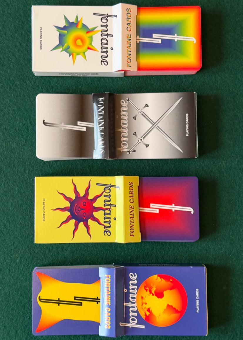 FONTAINE 5000S KNIGHTS PLAYING CARDS – Paperdecks
