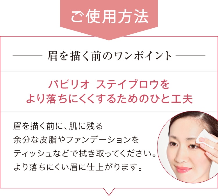 ステイブロウGリフィル(001ライトブラウン): ポイントメイクアップ