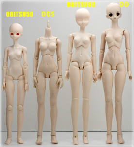 1/3サイズオビツボディ/PARABOXボディのサイズ一覧表｜カスタムドール