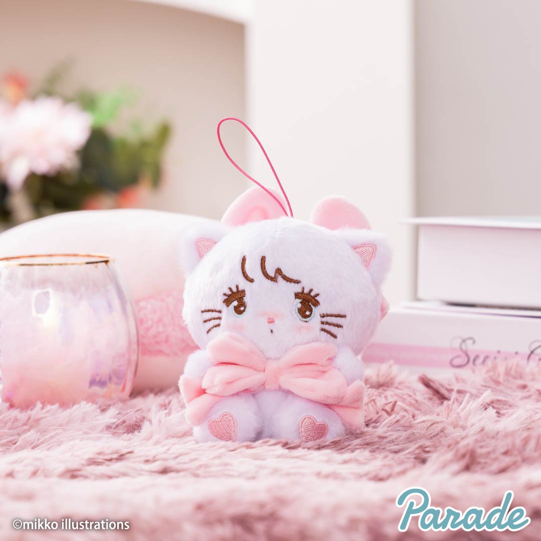 mikko characters 抱きしめおリボンマスコット | 商品紹介 | 株式会社