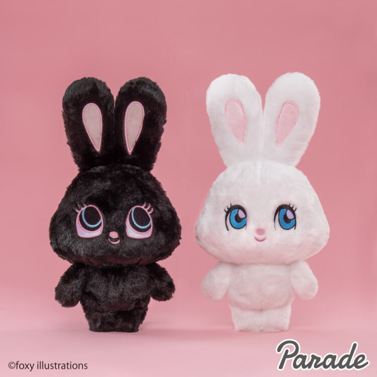 foxy illustrations BUNNY BIGぬいぐるみ | 商品紹介 | 株式会社