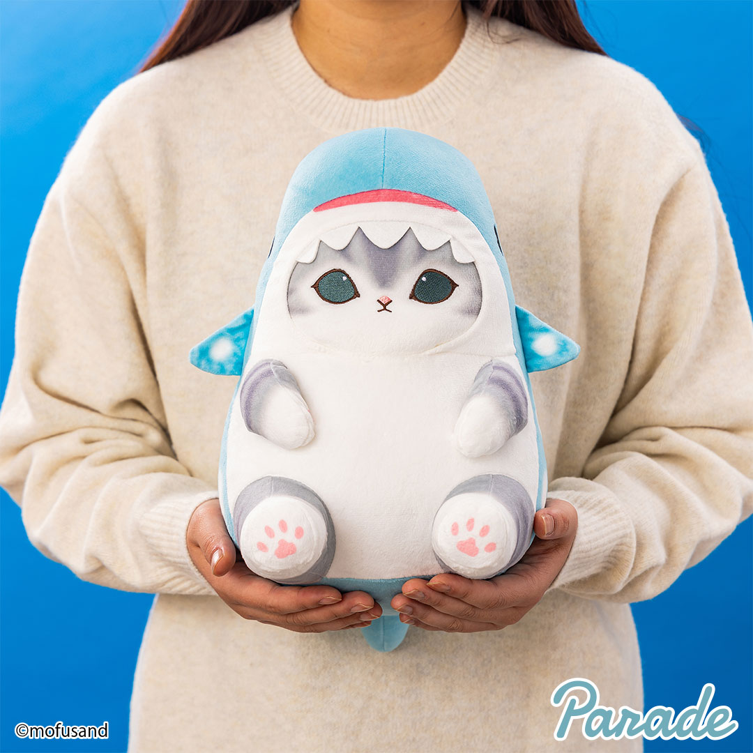 mofusand 海の生き物にゃんBIGぬいぐるみ | 商品紹介 | 株式会社