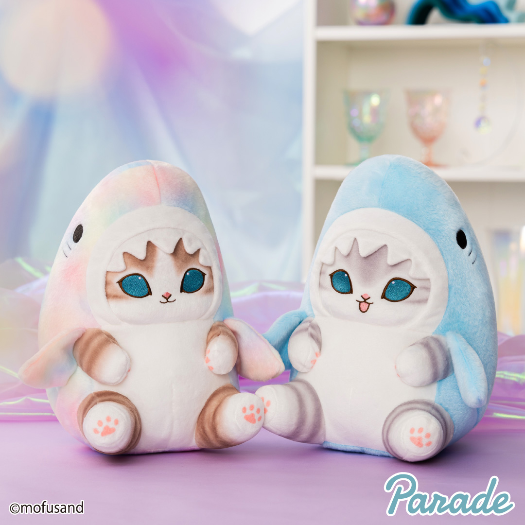 mofusand パステルサメにゃんBIGぬいぐるみ | 商品紹介 | 株式会社