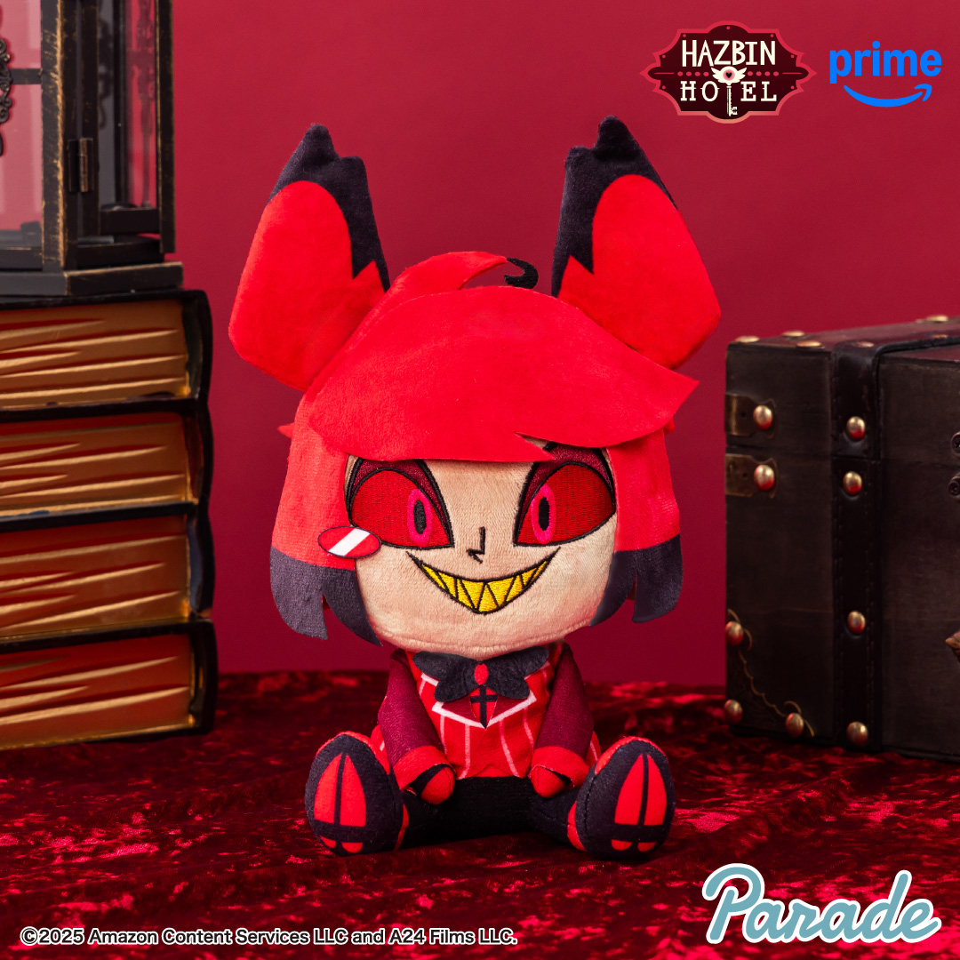 ハズビン・ホテルへようこそ おすわりぬいぐるみ① | 商品紹介 | 株式