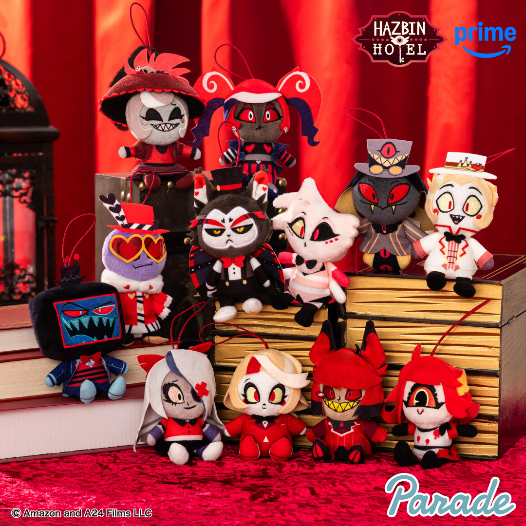 ハズビン・ホテルへようこそ おすわりマスコット① | 商品紹介 | 株式