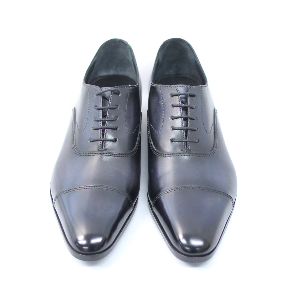 MON MODEL（モンモデル）本革 内羽根ストレートチップ（キャップトゥ