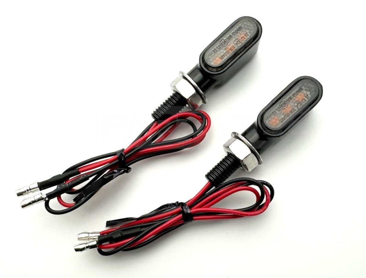 PARTSTEC - パーツテック / 12V バイク 汎用 LED ミニ ウインカー 2個