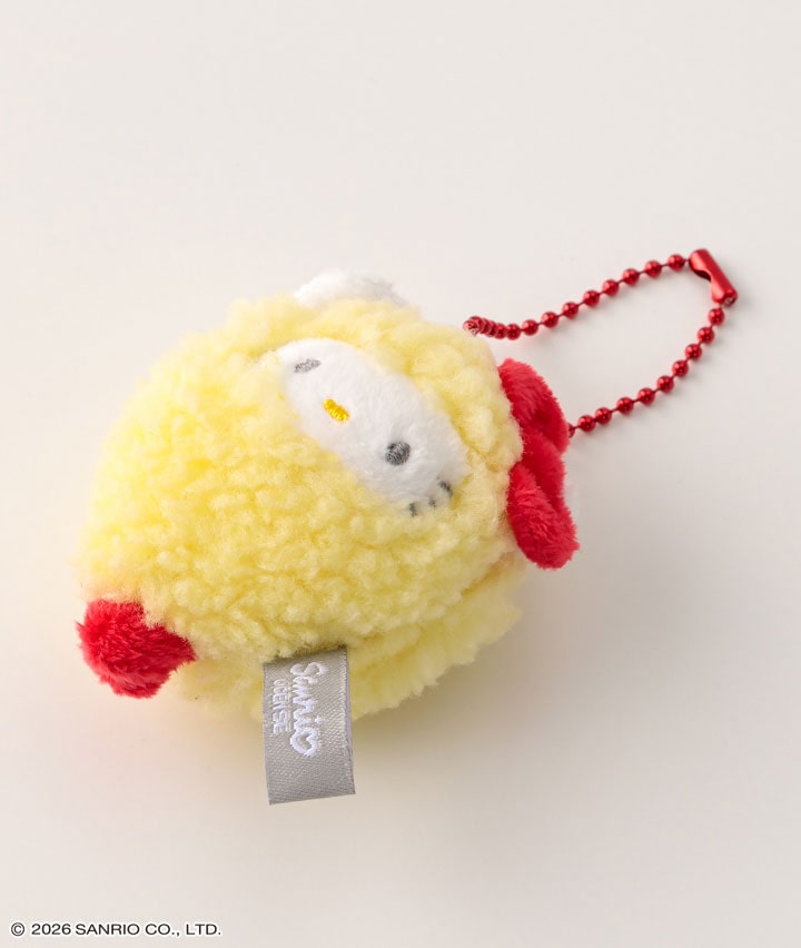 サンリオキャラクターズ】（ハローキティ）ぬいぐるみボールチェーン