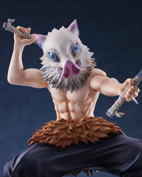 猪突猛進！『鬼滅の刃』嘴平伊之助の肉体美＆アンバランスな容姿も