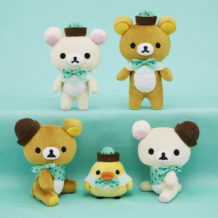 リラックマ』チョコミントモチーフのバンダナやハットがかわいい