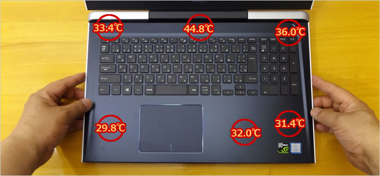 DELL G7 15（7588）レビュー。CoffeeLake設計の15.6インチ・ゲーミング