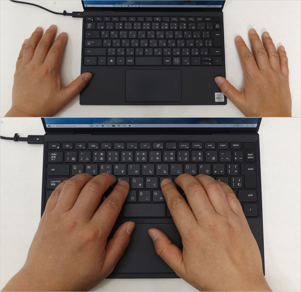 使用感レビュー！DELL XPS 13-9300のキーボード・パーツ