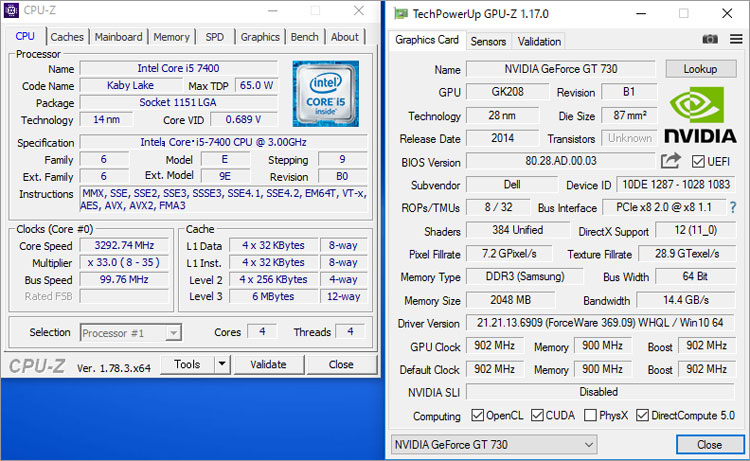 Core i5-7400 + GeForce GT730搭載のパフォーマンス！DELLパソ兄さん
