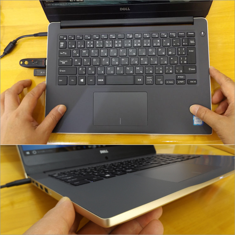 DELL Inspiron 14 （7472）レビュー！Core i7-8550UとGeForce MX150の