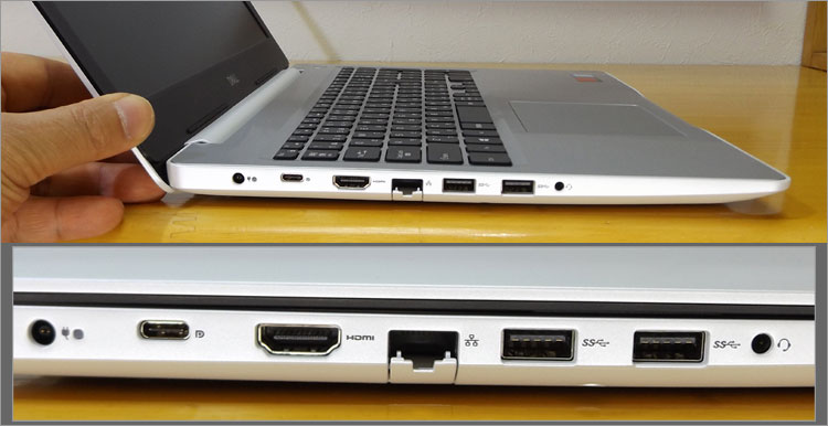 DELL Inspiron 15 5000（5570）レビュー 第8世代Core（Uシリーズ）搭載